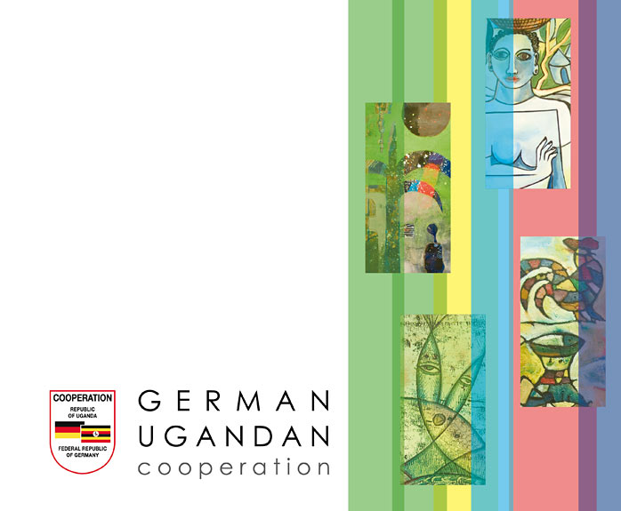 page of German-Ugandan development cooperation brochure