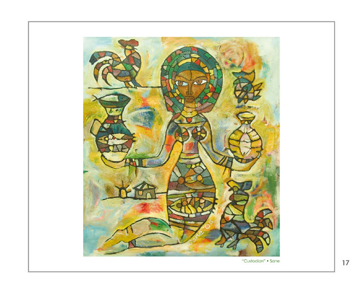 page of German-Ugandan development cooperation brochure