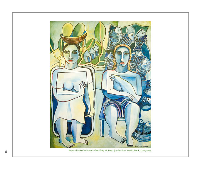 page of German-Ugandan development cooperation brochure