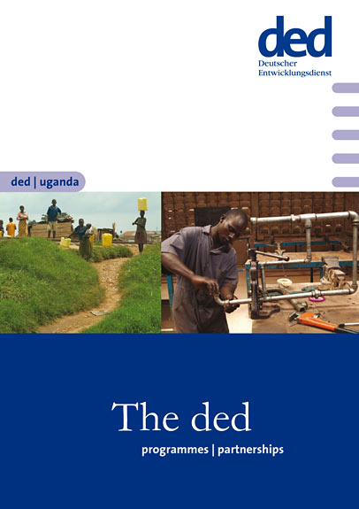 pages DED Uganda brochure