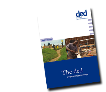 cover of DED Ugandan brochure