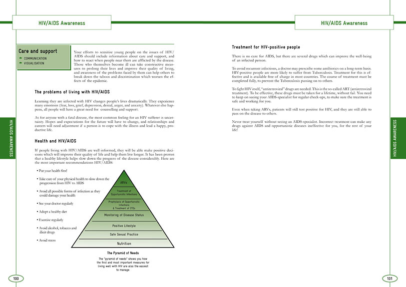 pages of youth social work methods handbook
