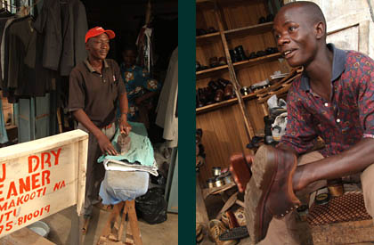 informal and formal jobs in Uganda