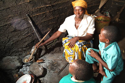families in the HIV/AIDS memory book project, Uganda