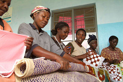 families in the HIV/AIDS memory book project, Uganda