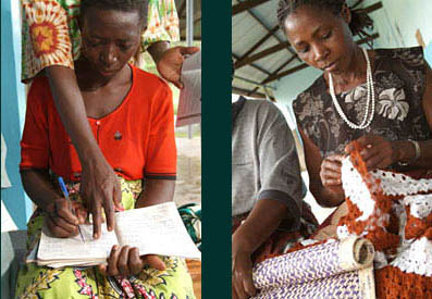families in the HIV/AIDS memory book project, Uganda