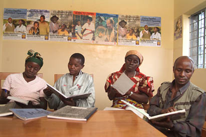 families in the HIV/AIDS memory book project, Uganda