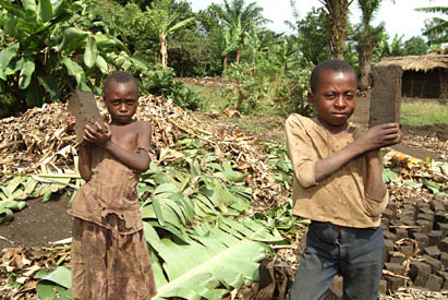 families in the HIV/AIDS memory book project, Uganda