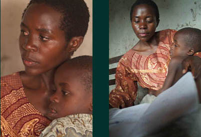families in the HIV/AIDS memory book project, Uganda