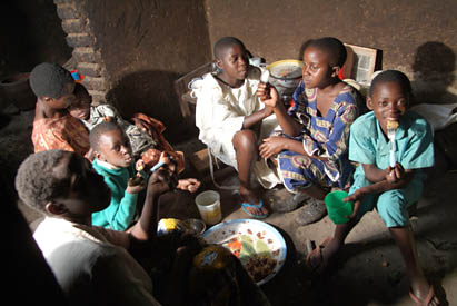 families in the HIV/AIDS memory book project, Uganda