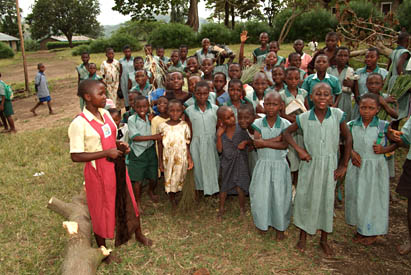 families in the HIV/AIDS memory book project, Uganda
